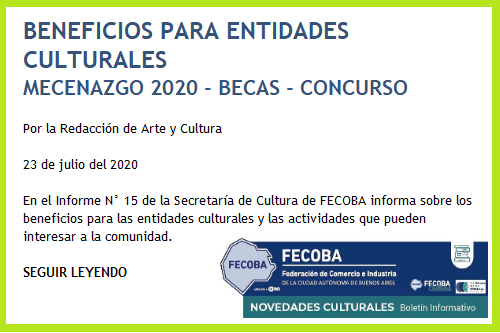 BENEFICIOS CULTURALES